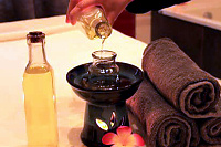 Aromaöl Massage